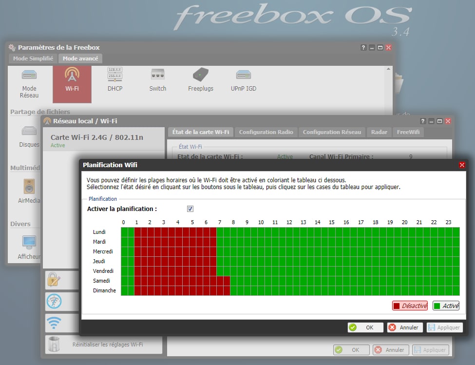 freebox et wifi